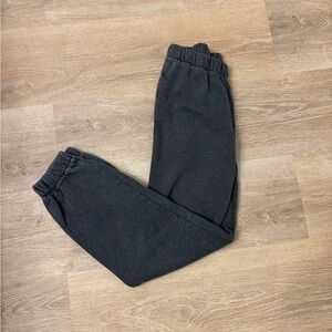 Dark Grey Brandy Melville Jogger Sweatpants